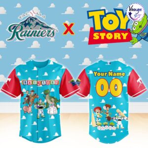 Tacoma Rainiers x Toy Story Night Custom Baseball Jersey 2