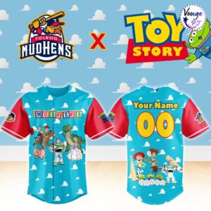 Toledo Mud Hens x Toy Story Night Custom Baseball Jersey 2