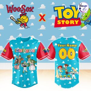 Worcester Red Sox x Toy Story Night Custom Baseball Jersey 2