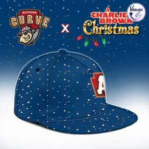 Altoona Curve x Snoopy Peanuts Christmas In July Baseball Jersey 3