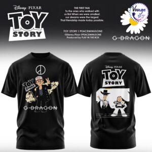 G-Dragon x Toy Story Night Woody Buzz Lightyear T-Shirt