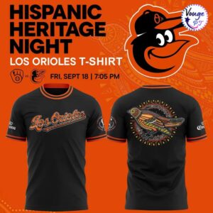 Baltimore Orioles x Hispanic Heritage Night 2026 T-Shirt