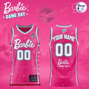 Barbie Game Day x Indiana Fever WNBA 2026 Basketball Jersey