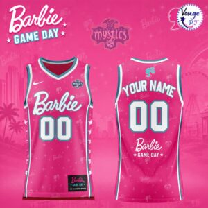 Barbie Game Day x Washington Mystics WNBA 2026 Basketball Jersey
