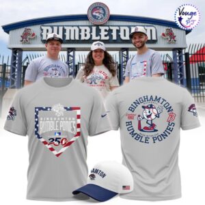 Binghamton Rumble Ponies America 250th Anniversary Limited T-Shirt