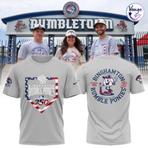Binghamton Rumble Ponies America 250th Anniversary Limited T Shirt 2 1