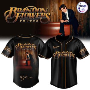 Brandon Flowers On Tour 2026 Limited Edition Baseball Jersey