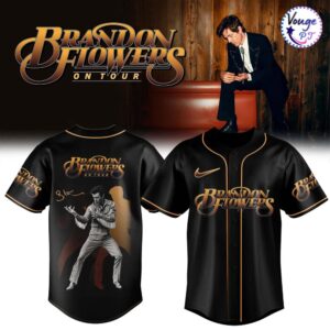 Brandon Flowers On Tour 2026 Limited Edition Baseball Jersey 2