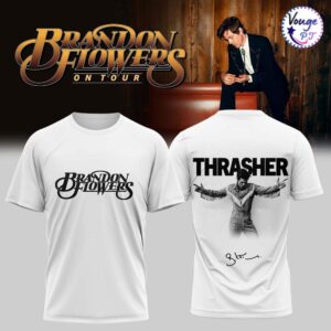 Brandon Flowers On Tour 2026 Limited Edition T Shirt 2