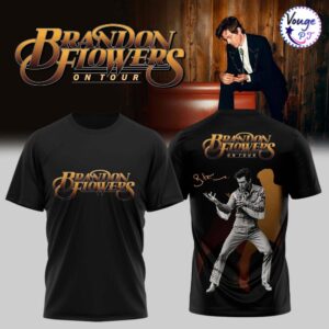 Brandon Flowers On Tour 2026 Limited Edition T Shirt 3