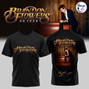 Brandon Flowers On Tour 2026 Limited Edition T Shirt 4