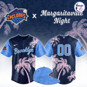 Brooklyn Cyclones x Margaritaville Night Custom Baseball Jersey
