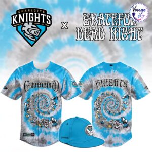 Charlotte Knights x Grateful Dead Night 2026 Baseball Jersey