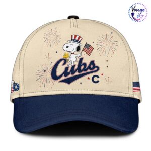 Chicago Cubs x Peanuts Snoopy USA 250th Anniversary Baseball Jersey 2