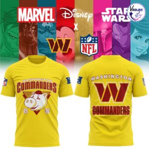 Disney x Washington Commanders NFL 2026 Limited Edition T-Shirt