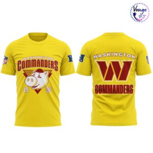 Disney x Washington Commanders NFL 2026 Limited Edition T Shirt 2