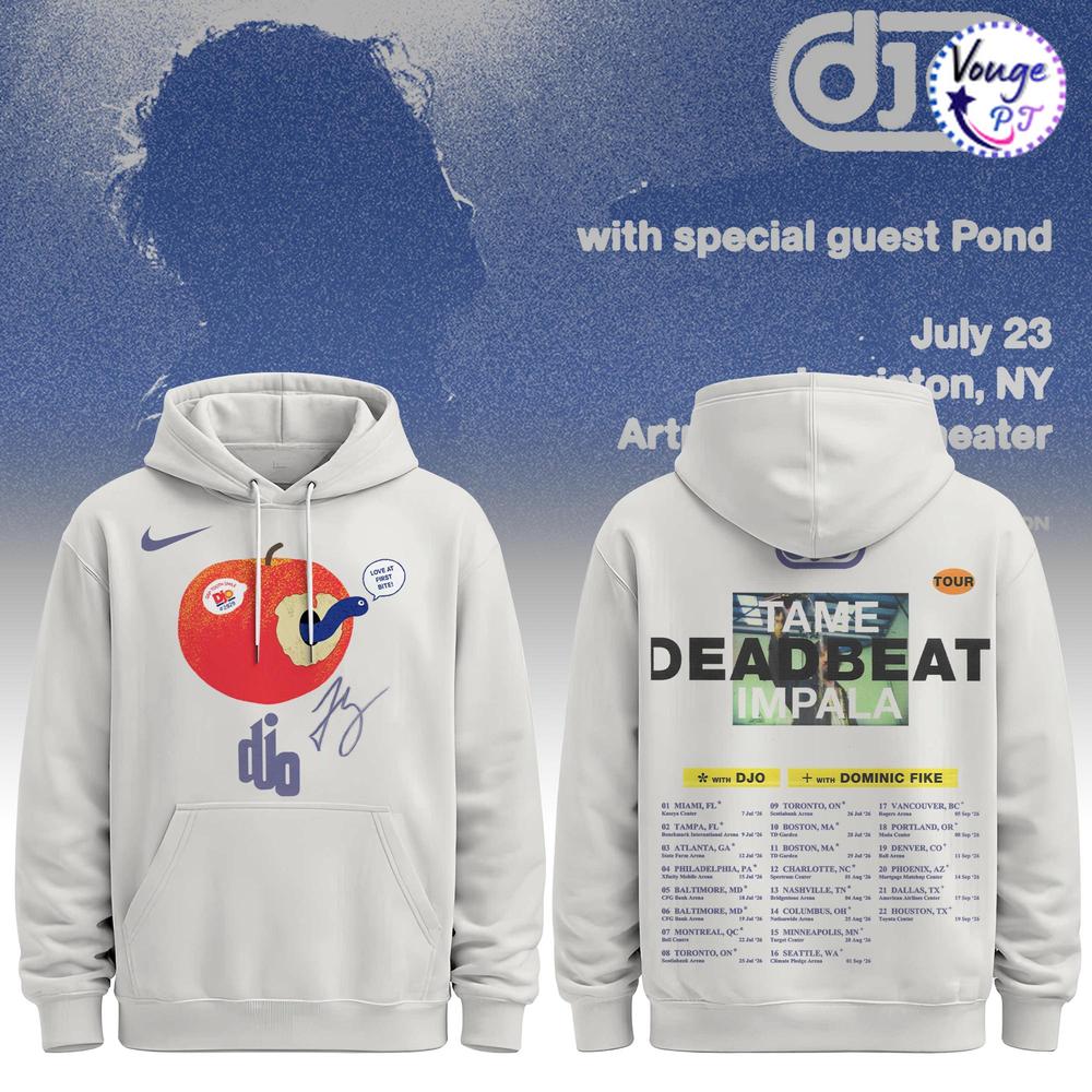 Djo The Back On You World Tour Hoodie - VougePT Merch For Fans
