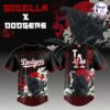 Godzilla x New York Mets King of the Monsters 2026 Baseball Jersey Godzilla x New York Mets King of the Monsters 2026 Baseball Jersey