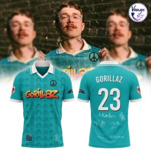 Gorillaz The Mountain Tour 2026 Limited Edition Jersey 2
