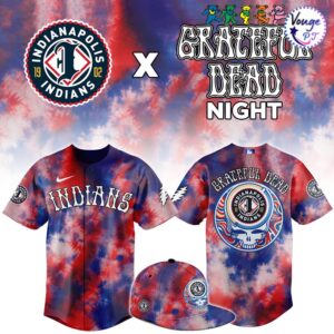 Grateful Dead Night x Indianapolis Indians 2026 Baseball Jersey