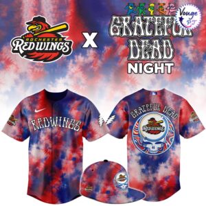 Grateful Dead Night x Rochester Red Wings 2026 Baseball Jersey