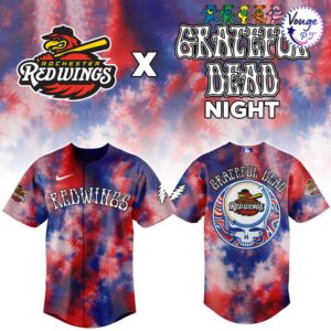 Grateful Dead Night x Rochester Red Wings 2026 Baseball Jersey 2