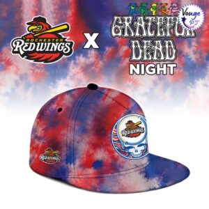 Grateful Dead Night x Rochester Red Wings 2026 Baseball Jersey 3
