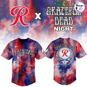 Grateful Dead Night x Tacoma Rainiers 2026 Baseball Jersey 2