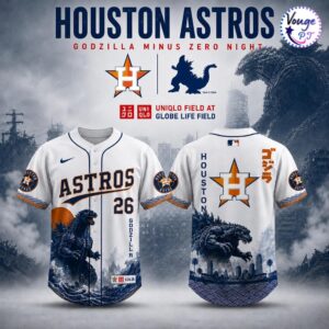 Houston Astros x Godzilla Minus Zero Night 2026 Baseball Jersey