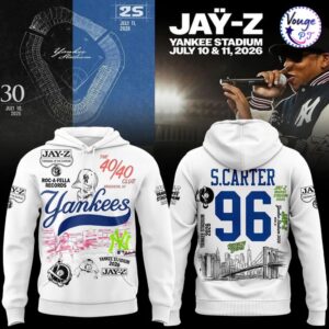 Jay-Z x New York Yankees 2026 Concert Hoodie