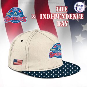 Knoxville Smokies Independence Day 2026 Custom Baseball Jersey 3 1