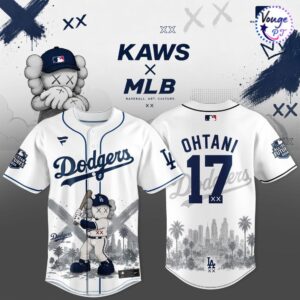 Los Angeles Dodgers x KAWS 2026 Edition Baseball Jersey 2