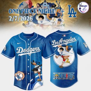 Los Angeles Dodgers x One Piece Night 2026 Baseball Jersey 2