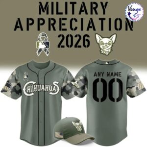 Military Appreciation x El Paso Chihuahuas 2026 Baseball Jersey