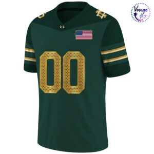Notre Dame Shamrock Series 2026 Green Edition Football Jersey 2