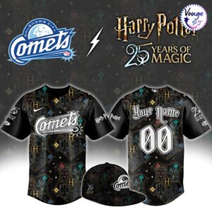 Oklahoma City Comets x Harry Potter Custom Baseball Jersey