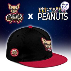 Peanuts Night x El Paso Chihuahuas 2026 Custom Baseball Jersey 3