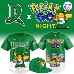 Pokemon GO Dayton Dragons Baseball Jersey