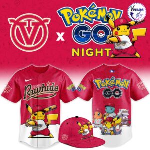 Pokemon GO Visalia Rawhide Baseball Jersey