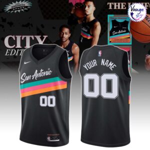 San Antonio Spurs Classic City Custom Basketball Jersey