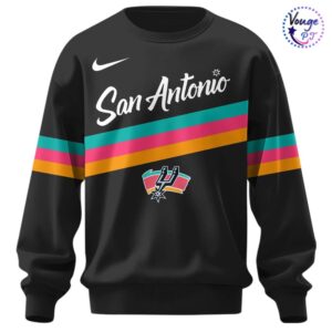 San Antonio Spurs Classic City Custom Sweatshirt 2