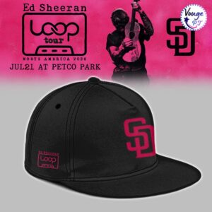 San Diego Padres x Ed Sheeran Loop Tour 2026 Baseball Jersey 3