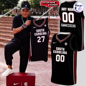 South Carolina Gamecocks Custom Name & Number Basketball Jersey