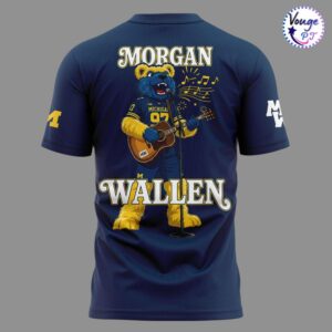 Still The Problem Tour 2026 Morgan Wallen Michigan Wolverines Football Tee 3
