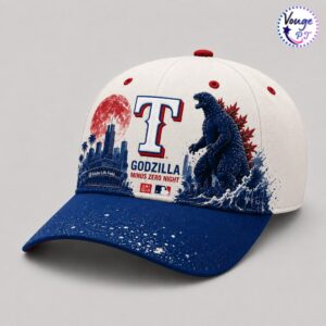 Texas Rangers x Godzilla Minus Zero Night 2026 Baseball Jersey 3