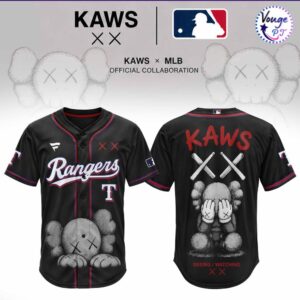 Texas Rangers x KAWS 2026 Edition Baseball Jersey
