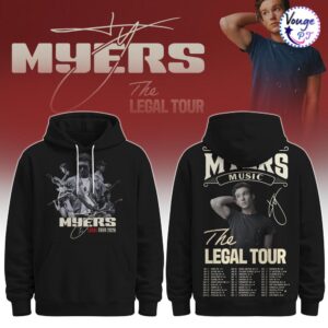 Ty Myers Legal Tour 2026 Hoodie Western Country Concert Fan Merch Pullover 2
