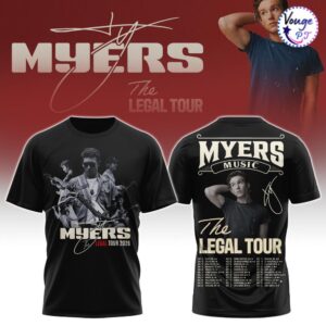Ty Myers Legal Tour 2026 T Shirt Wild West Country Music Fan Tee Shirt 2